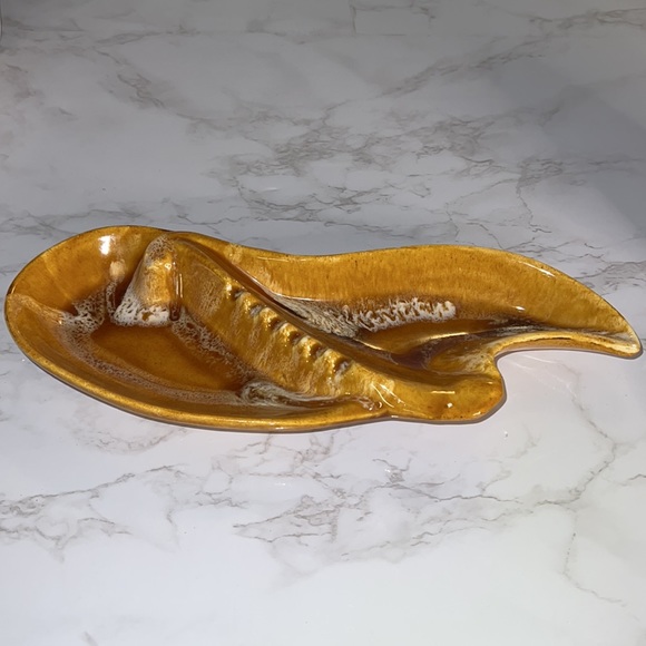 Vintage California Ash Tray or Dual Snack Knick Knack stamp Marcia of Calif  70c - Picture 3 of 9